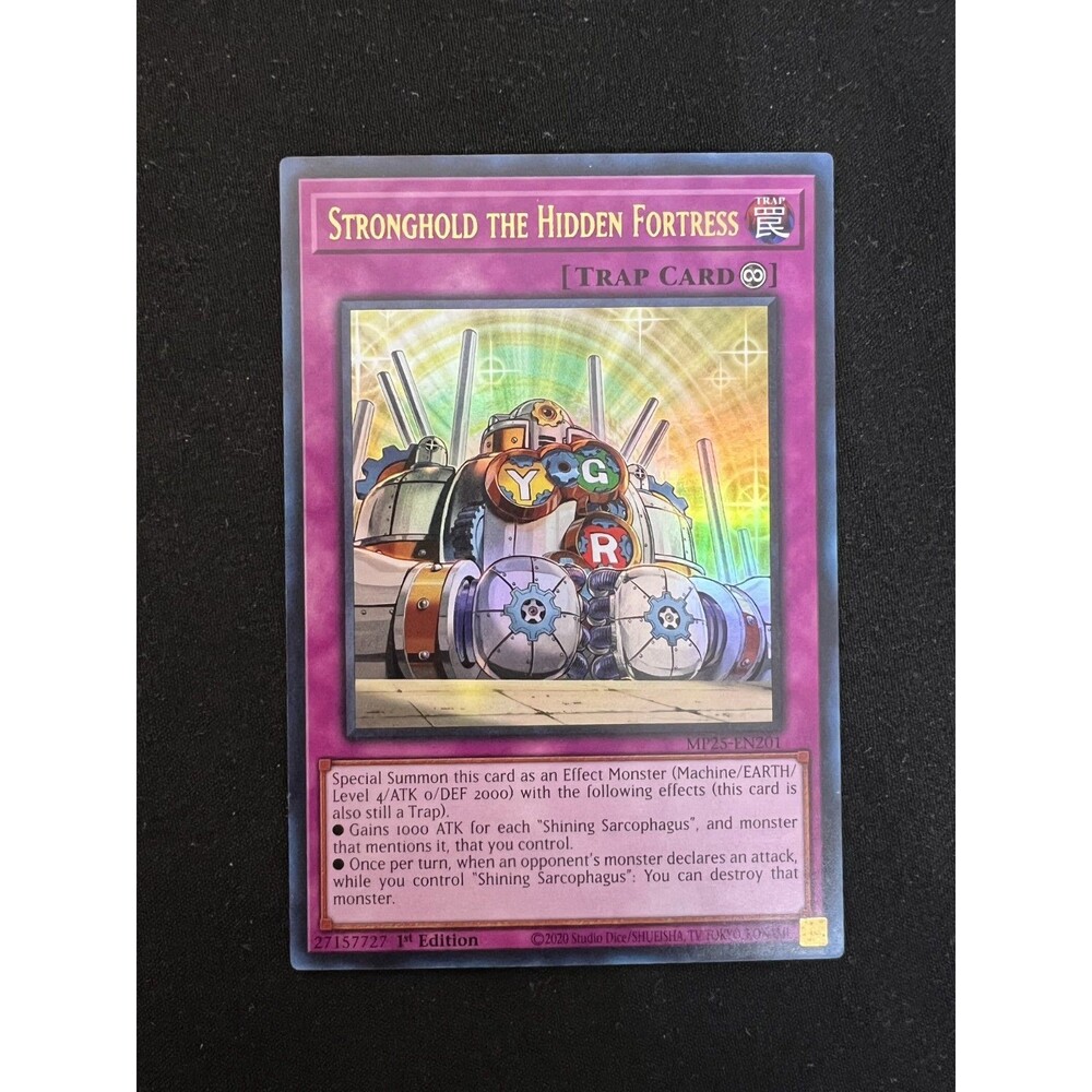 Stronghold the Hidden Fortress MP25-EN201 Ultra Rare 1st Edition Yu-Gi-Oh!